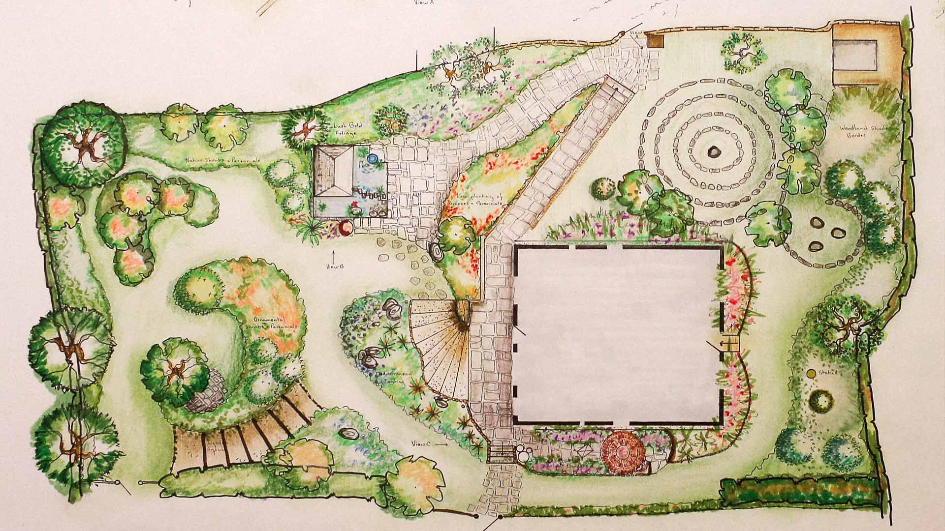 Garden Design Monmouth, Garden Design Abergavenny, Garden Design Chepstow